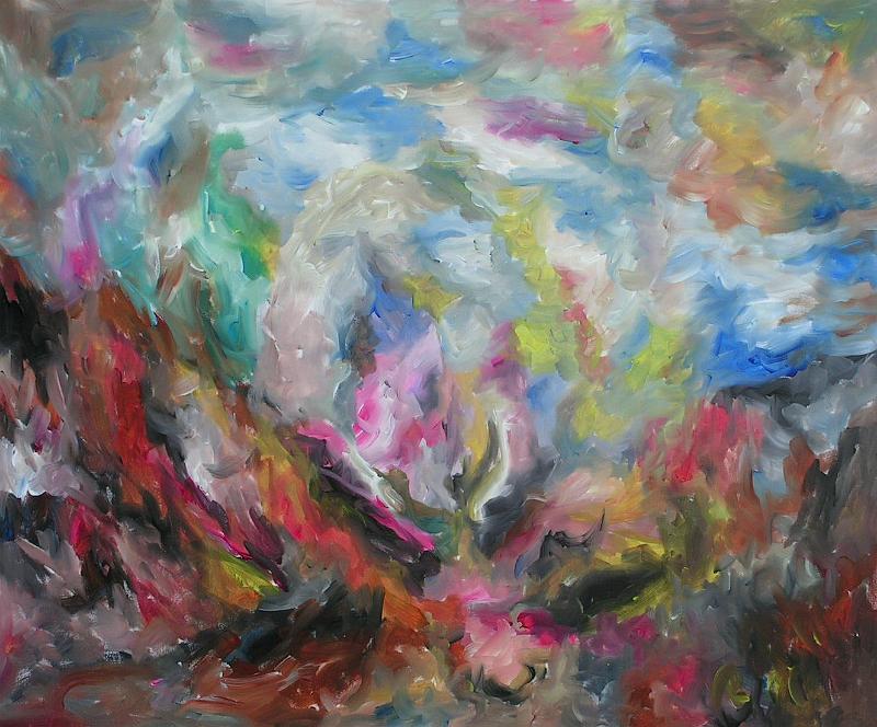 In-Formal 2, 2009, Acryl-Leinen, 140x100.JPG